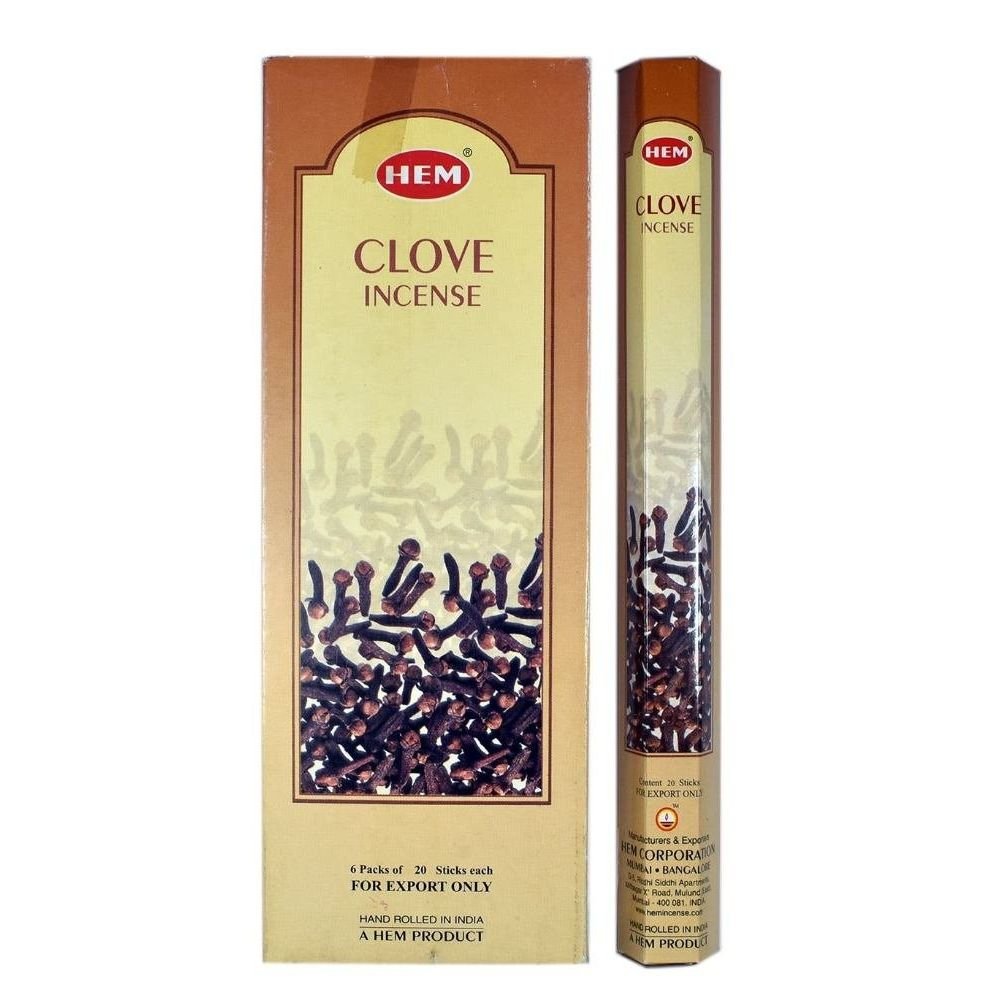 HEM Wierookstokjes Clove - Slof / Voordeelbox 120 Stokjes