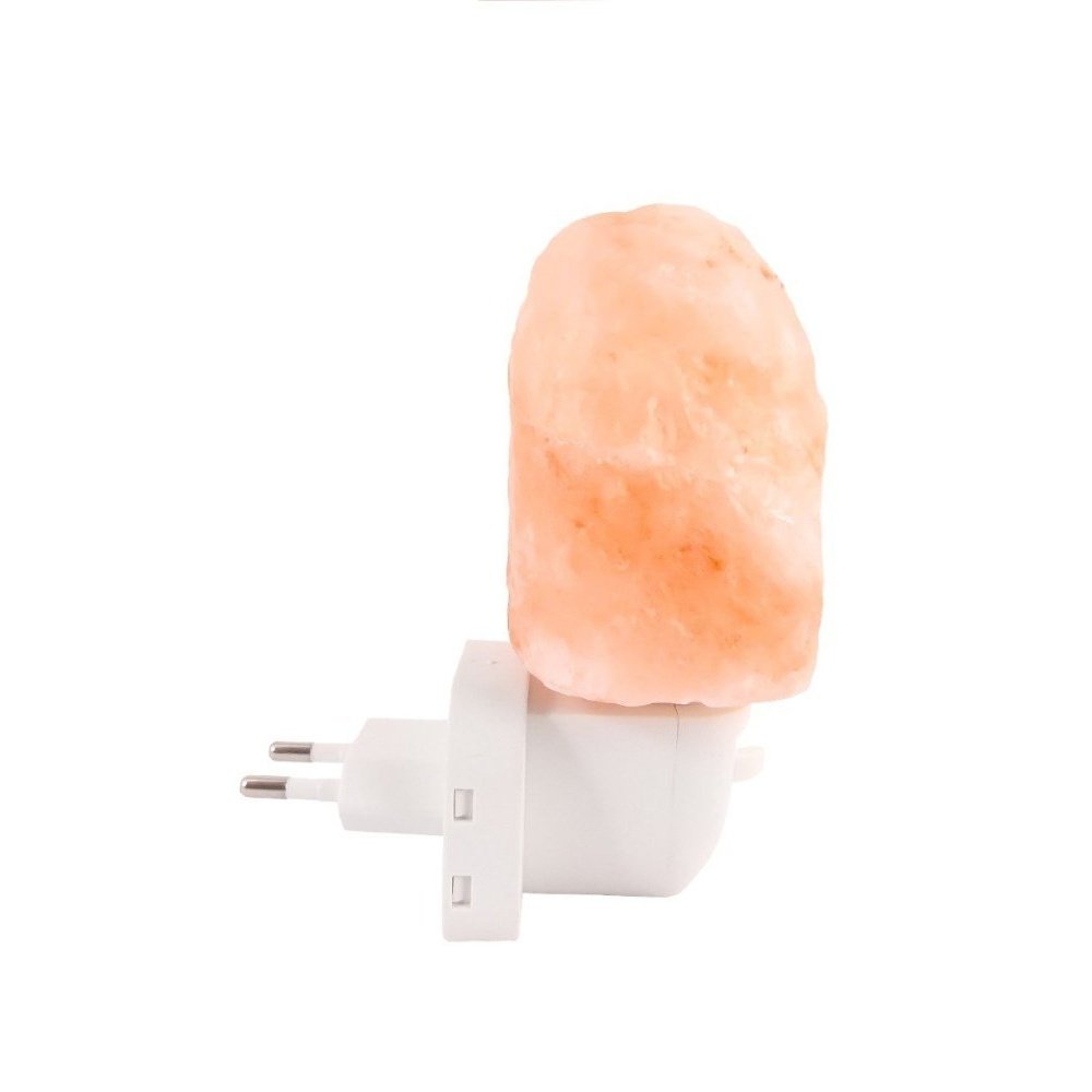 Nachtlampje Rots Roze - Zoutlamp - Himalayazout - Energiezuinig