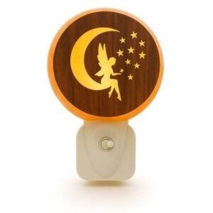 Nachtlampje Engel - Zoutlamp Kinderkamer - Himalayazout - Energiezuinig