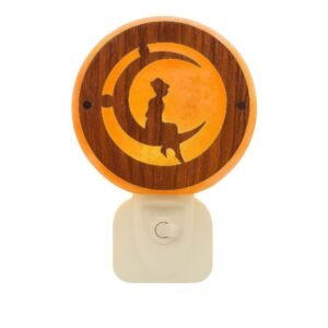Nachtlampje Meisje - Zoutlamp Kinderkamer - Himalayazout - Energiezuinig