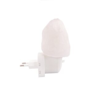Nachtlampje Rots Wit - Zoutlamp - Himalayazout - Energiezuinig